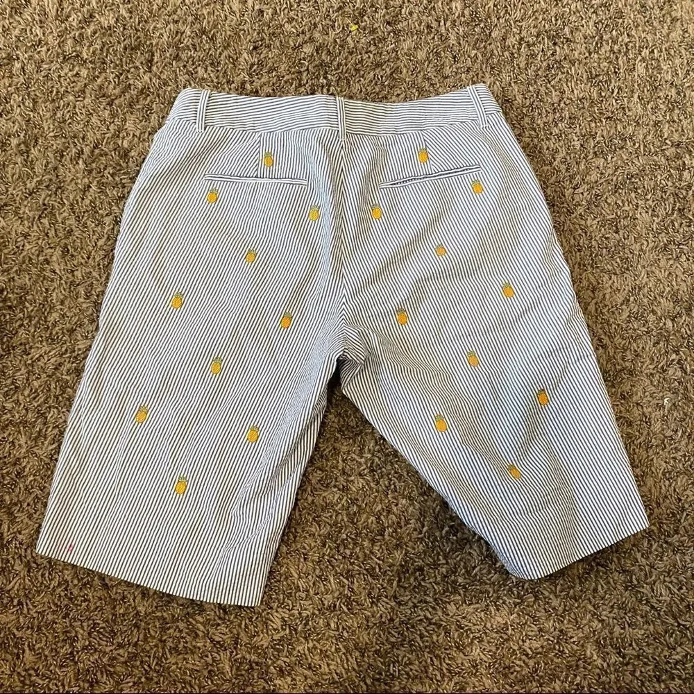 Brooks Brothers Pineapple sear sucker shorts